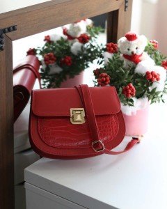 Kadın Kırmızı Ayarlanabilir Askılı Omuz Çantası Kadın Kırmızı Ayarlanabilir Askılı Omuz Çantası