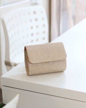 Gold Simli Mini Çapraz Çanta Gold Simli Mini Çapraz Çanta