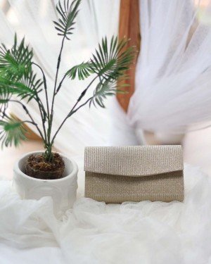  Kadın Simli Gold Mini Kutu Omuz Çantası