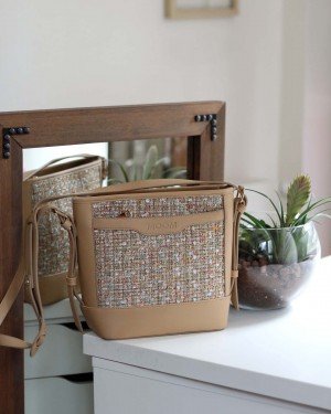 Kadın Karamel Tüvit Ayarlanabilir Askılı Omuz Kadın Karamel Tüvit Ayarlanabilir Askılı Omuz