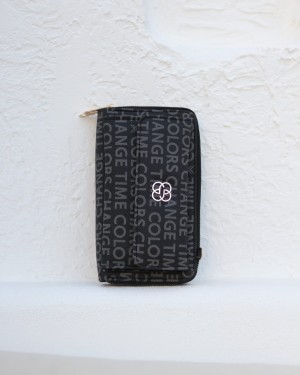 Kadın Siyah Telefon Bölmeli Yatay Çapraz Askılı Cüzdan Çanta