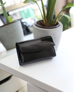 Kadın Rugan Siyah Mini Kutu Omuz Çantası Kadın Rugan Siyah Mini Kutu Omuz Çantası