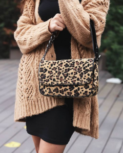 Bueno Leopar Detaylı Omuz Çantası Bueno Leopar Detaylı Omuz Çantası