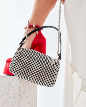 Özel Form Taşlı Abiye El Çantası Özel Form Taşlı Abiye El Çantası