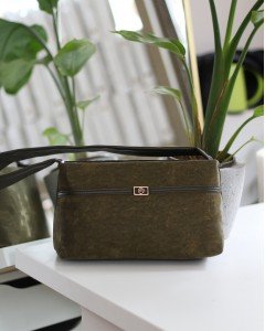 Kadın Haki Yumuşak Doku Eskitme Desenli Omuz Çantası Kadın Haki Yumuşak Doku Eskitme Desenli Omuz Çantası